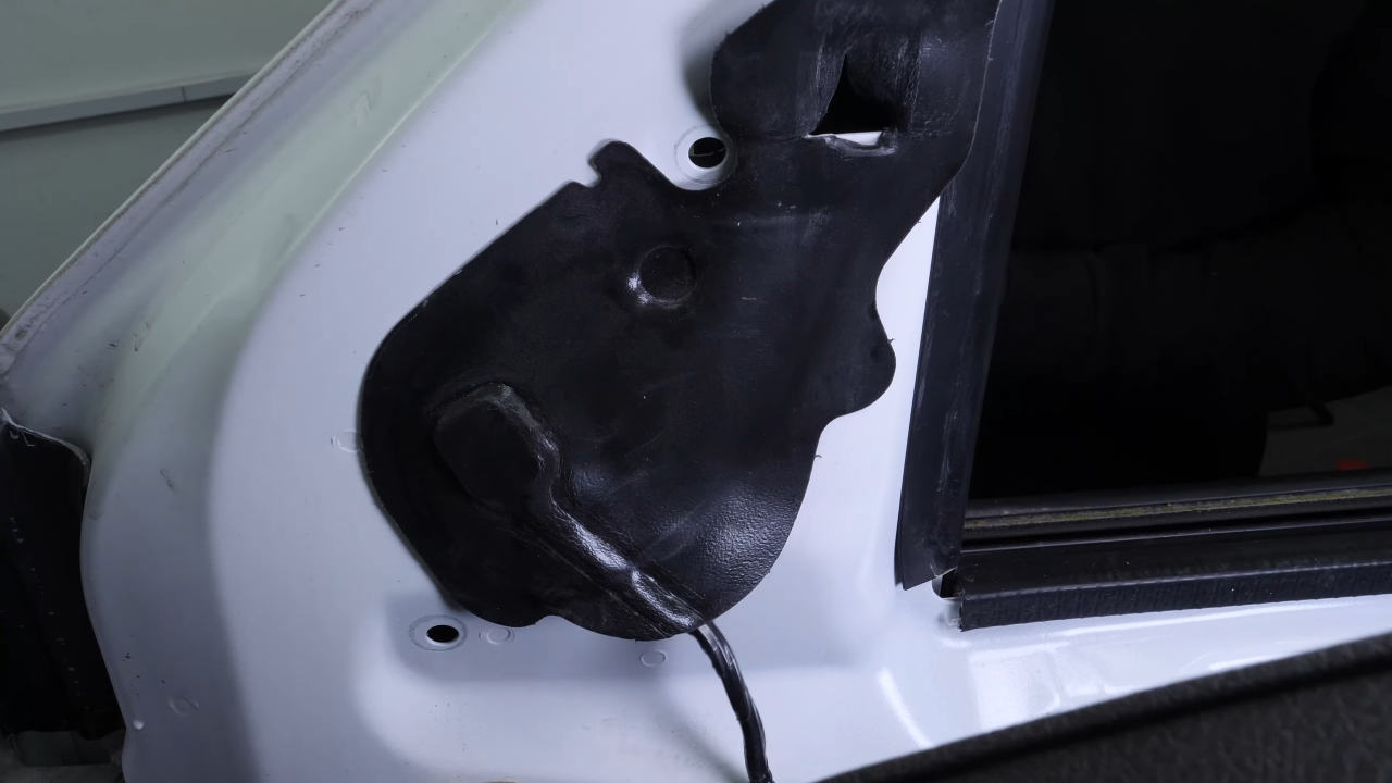 Remove the side view mirror