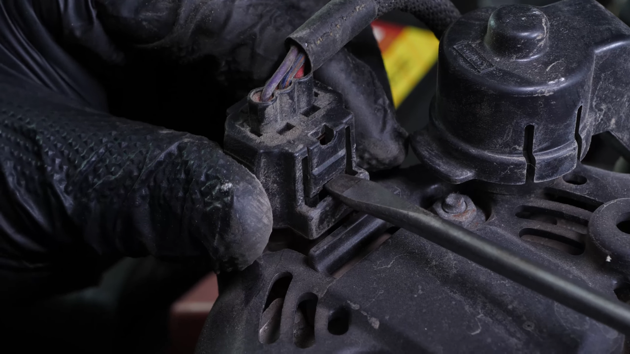 Remove the alternator