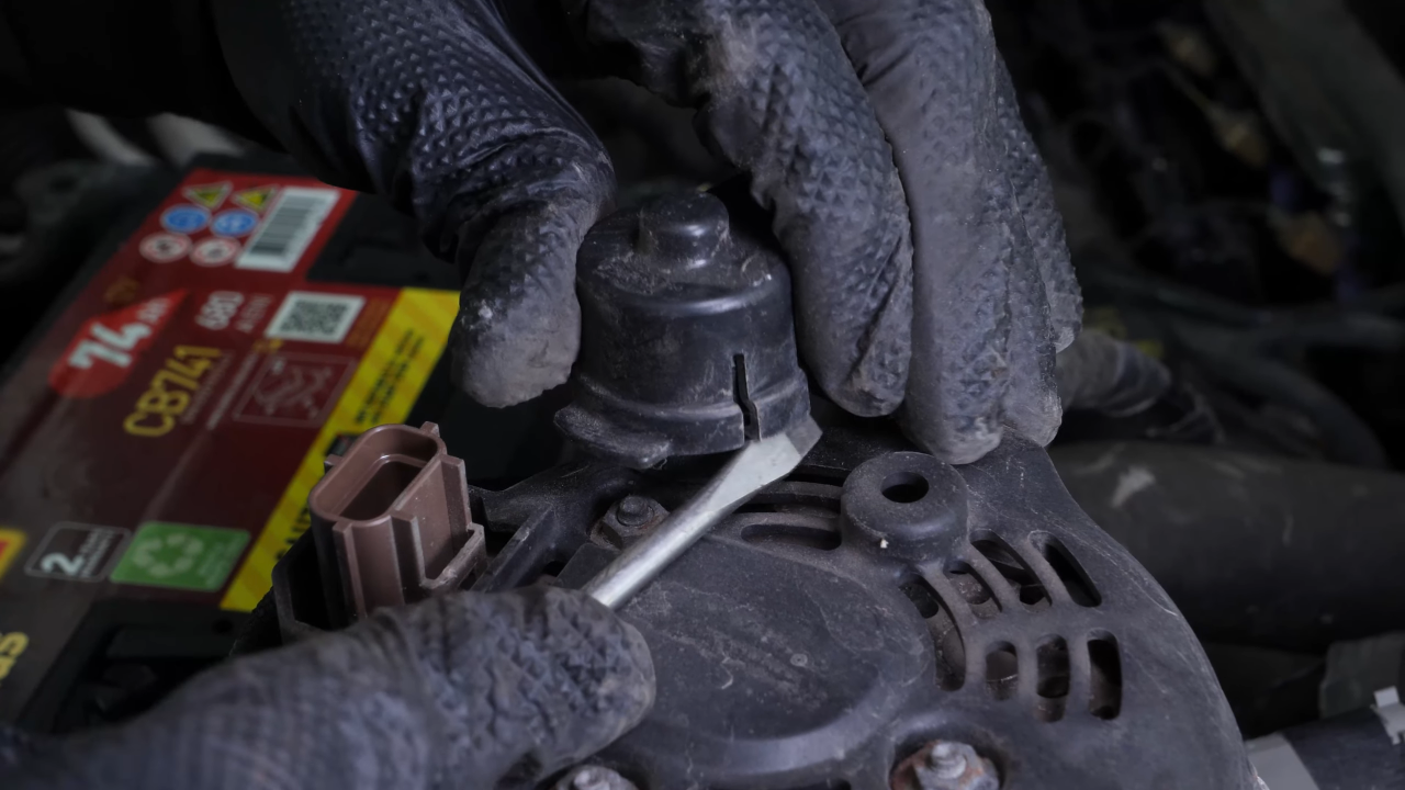 Remove the alternator