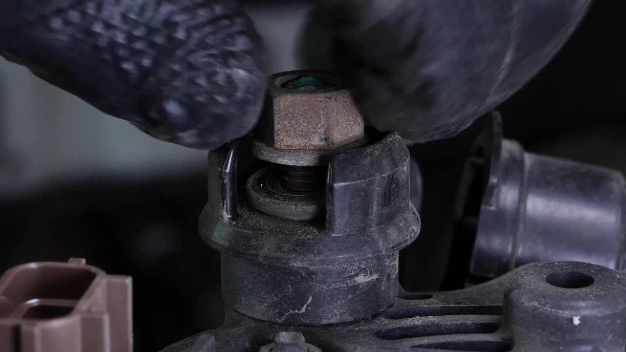 Remove the alternator