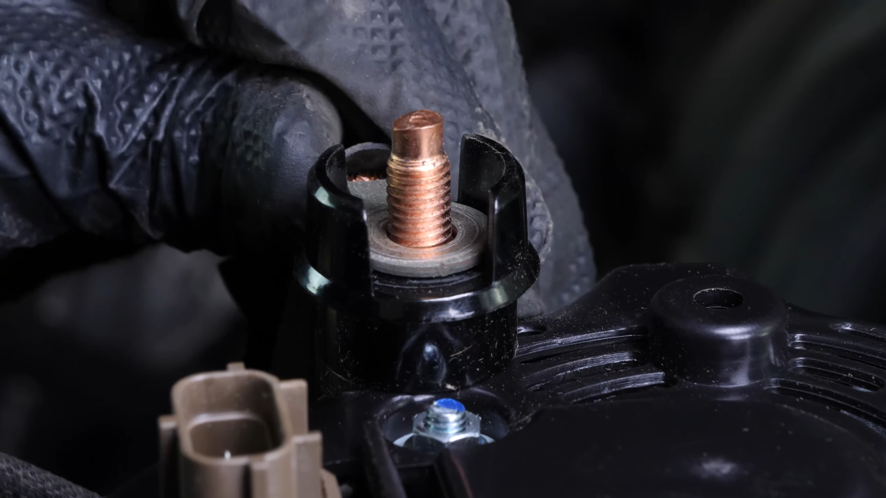 Reconnect the alternator