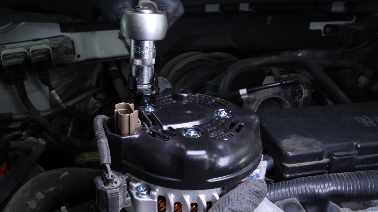 Reconnect the alternator