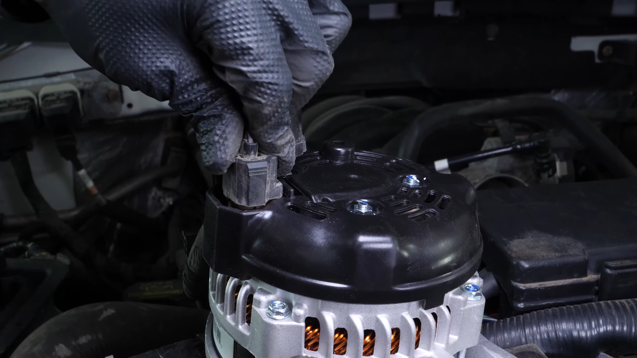 Reconnect the alternator