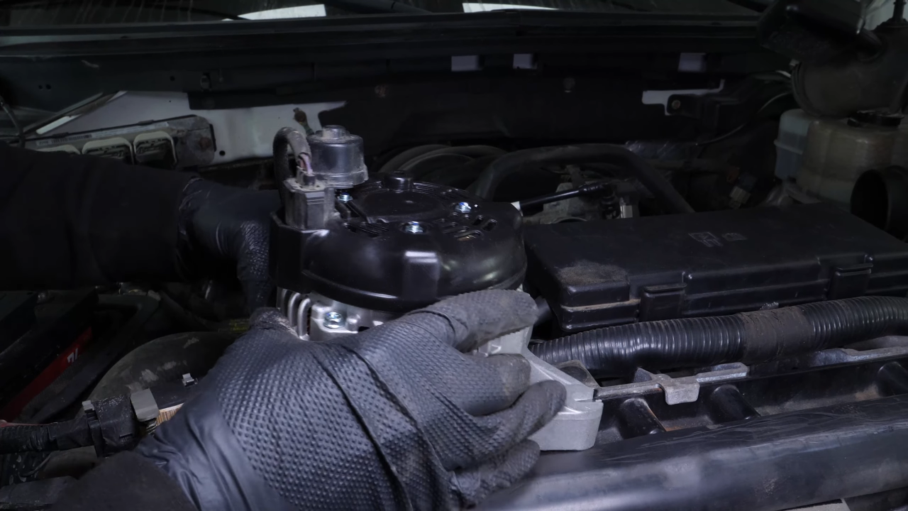 Reconnect the alternator