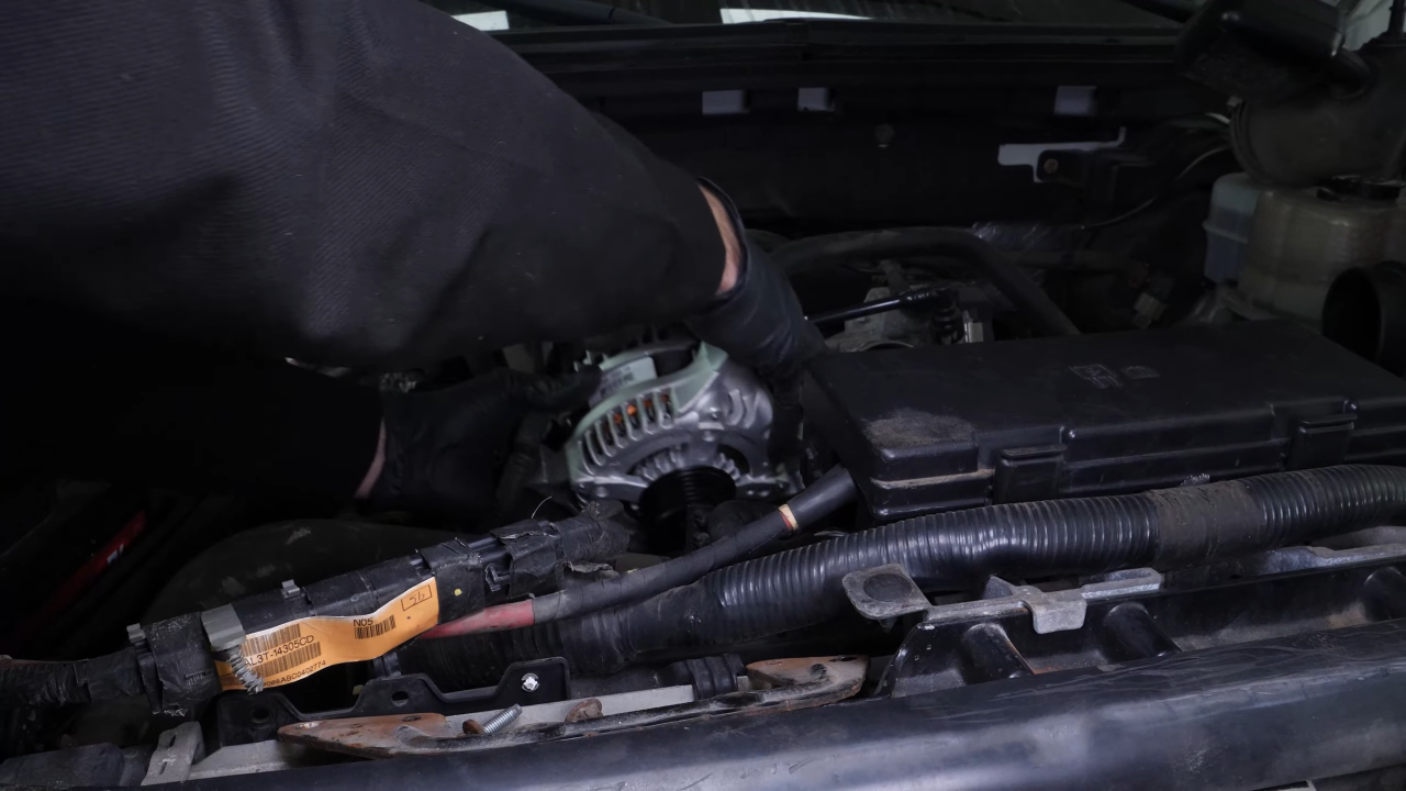Reconnect the alternator