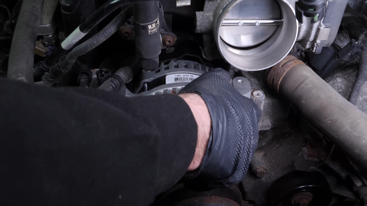 Reconnect the alternator