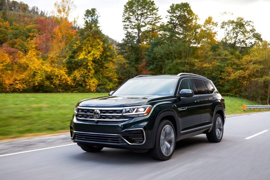 2023 vw atlas on the road