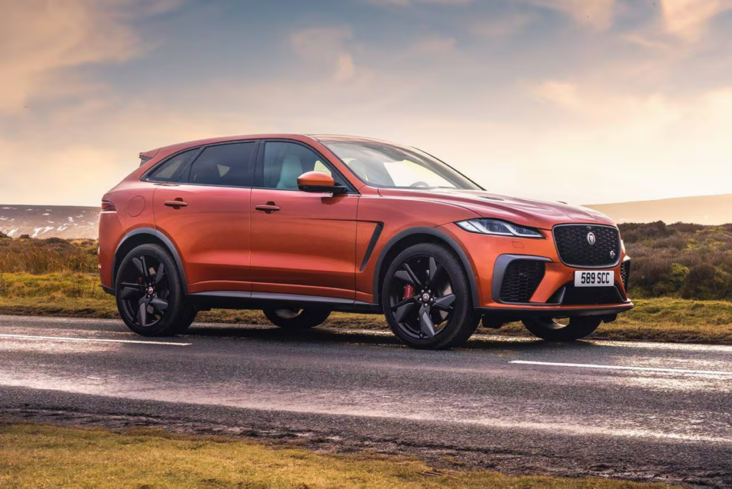 image of a 2025 Jaguar F Pace SVR 575