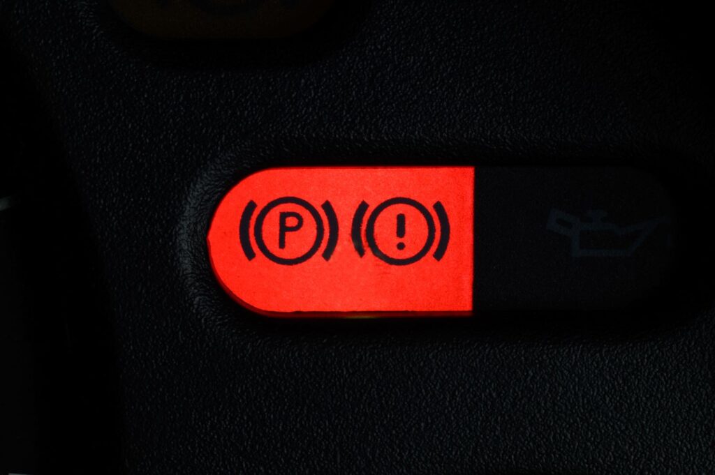 illuminated Brake System Warning Light