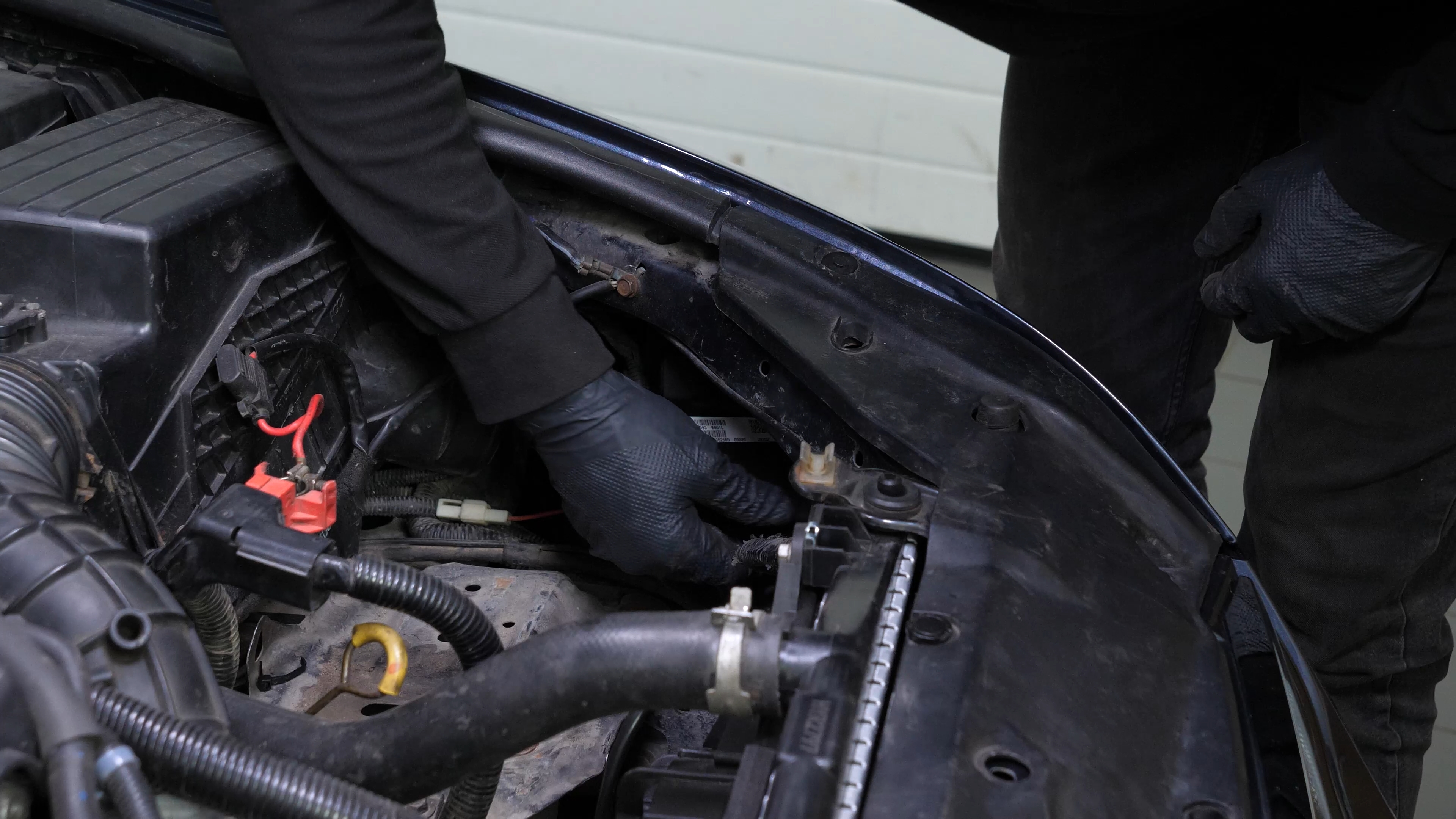Replace the high beam bulb