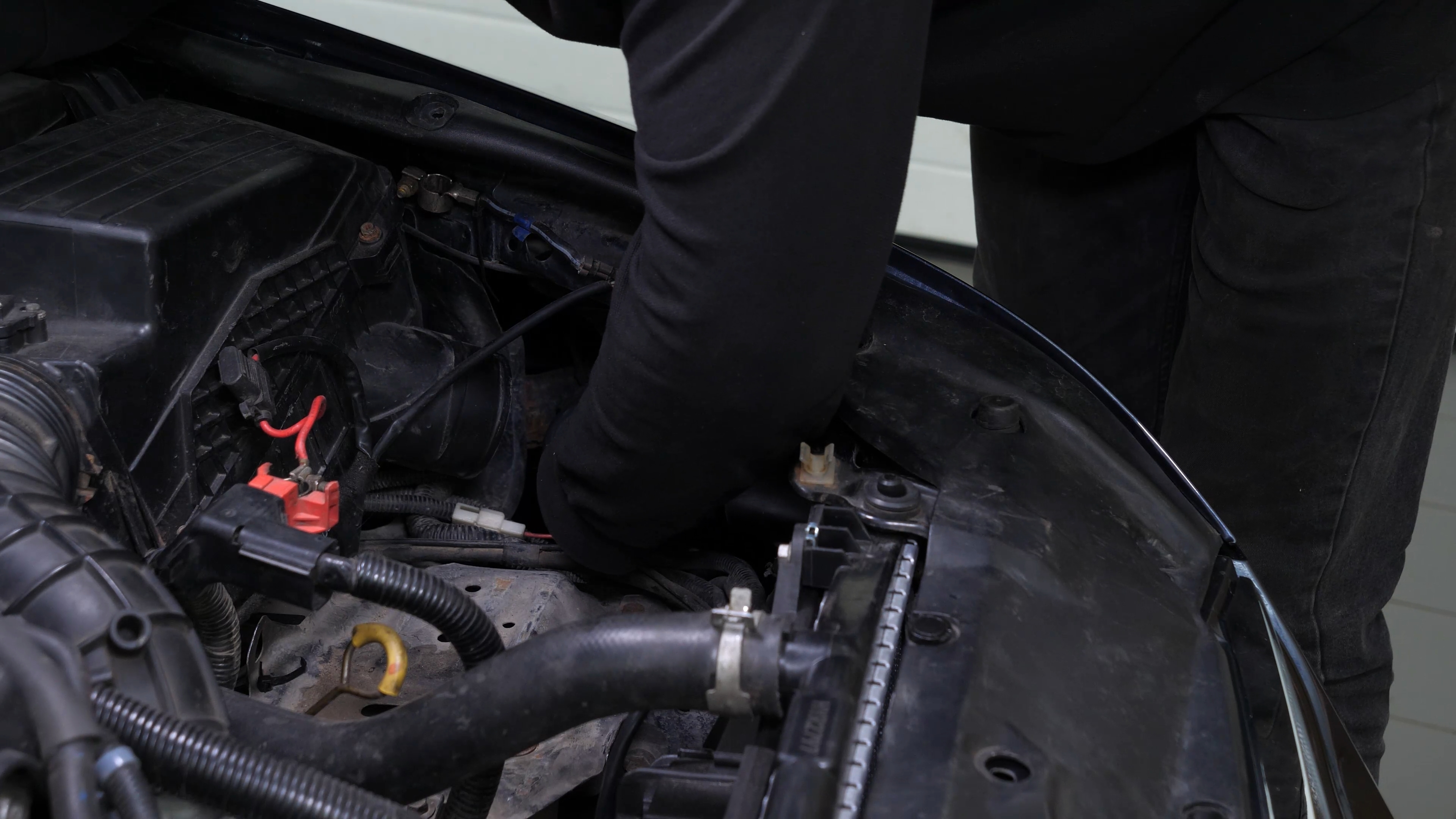 Replace the low beam bulb