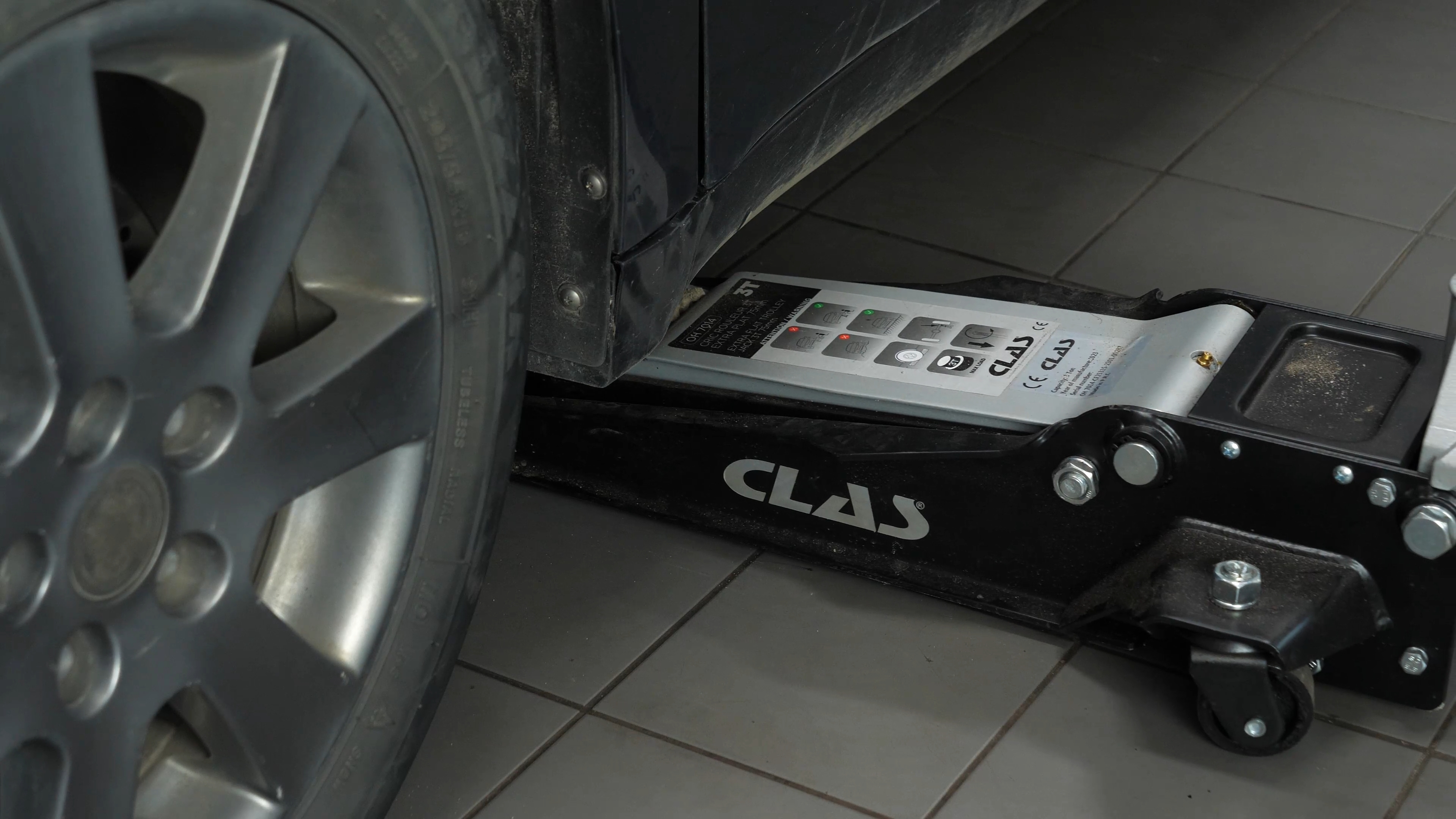 Lift the vehicle