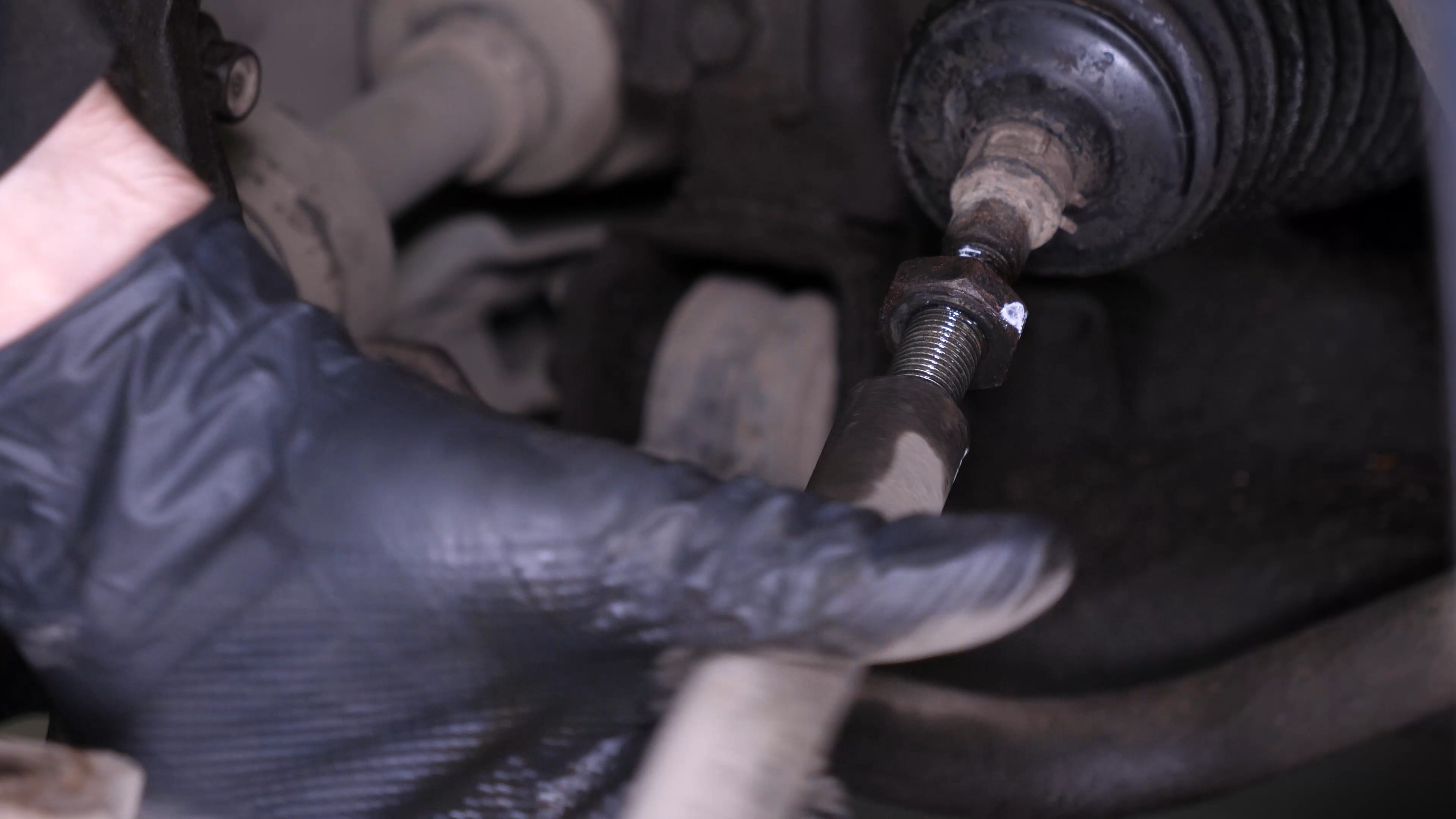 Remove the outer tie rod