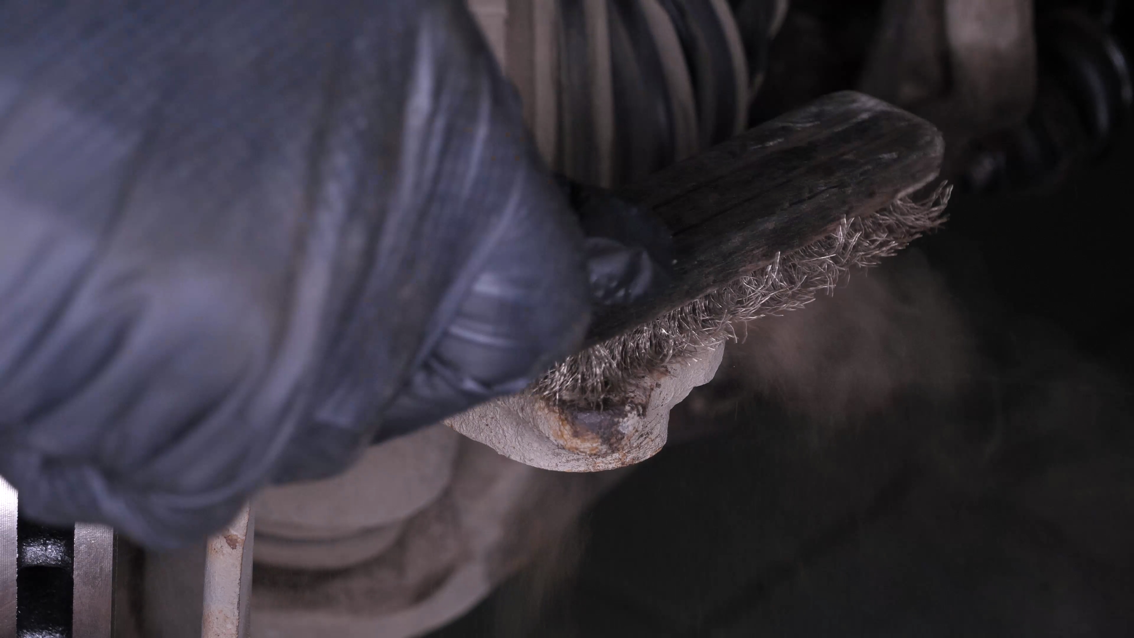 Put the outer tie rod back