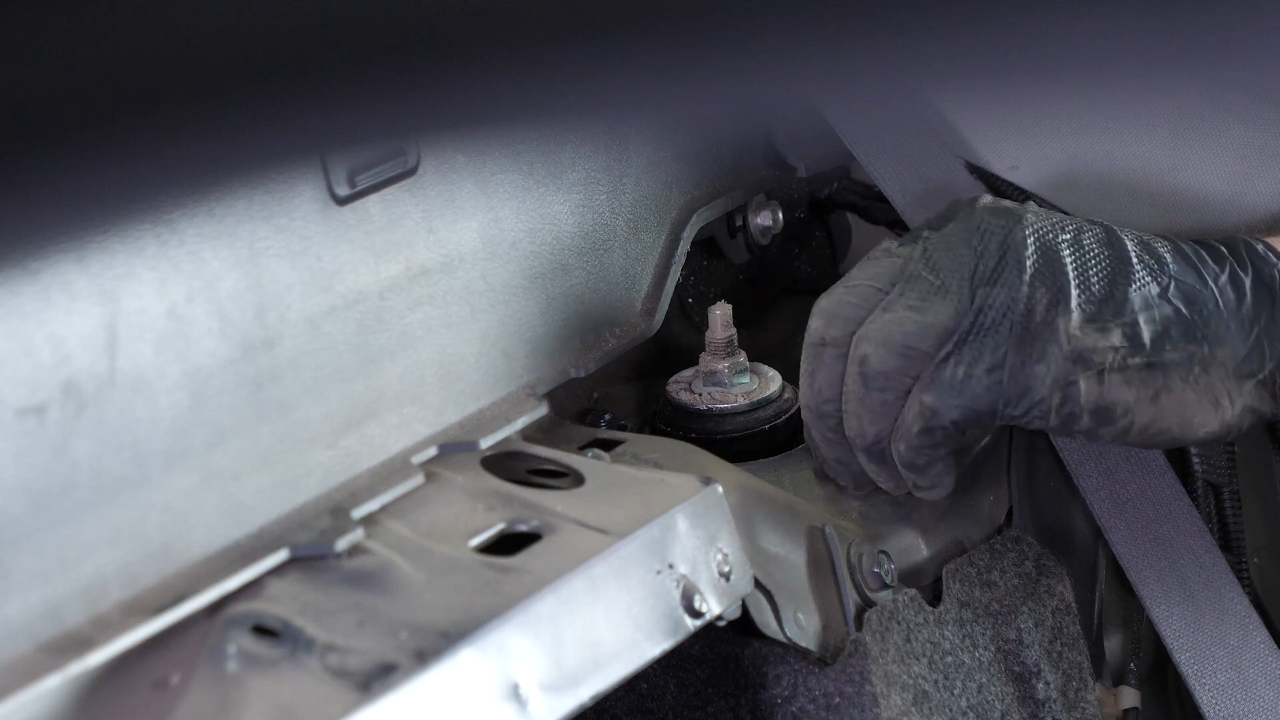 Install the new strut