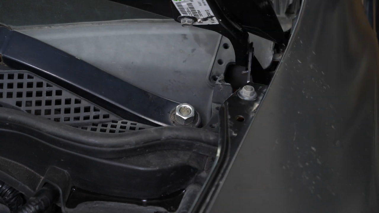 Remove the wiper blade arms