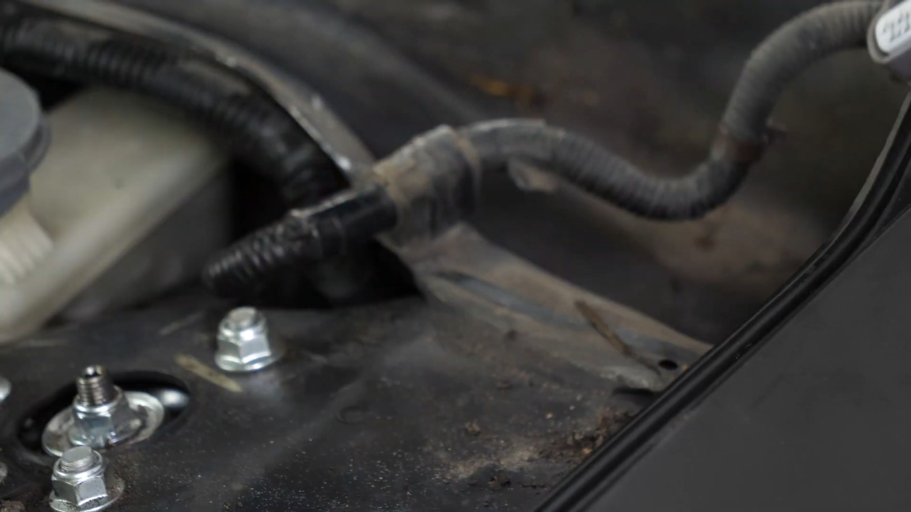 Remove the wiper motor assembly