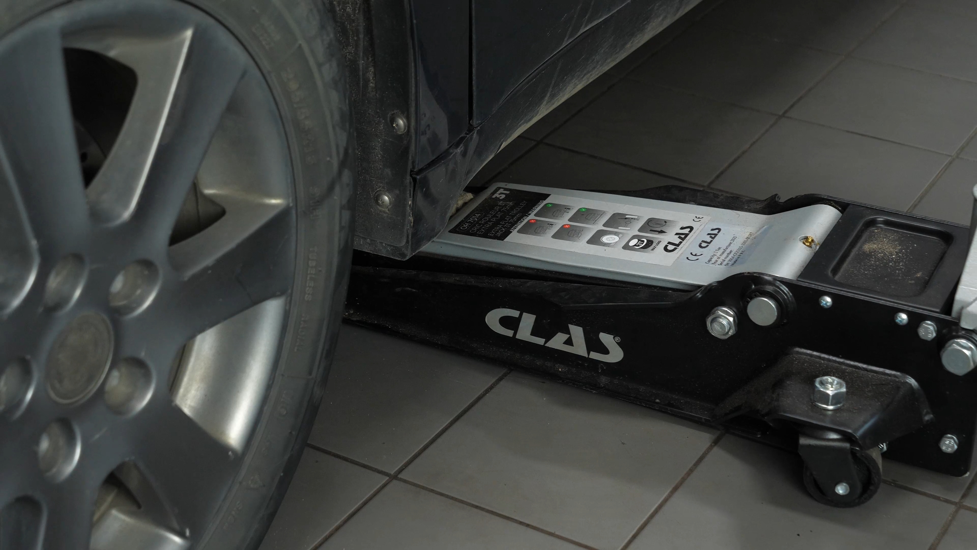 Lift the vehicle