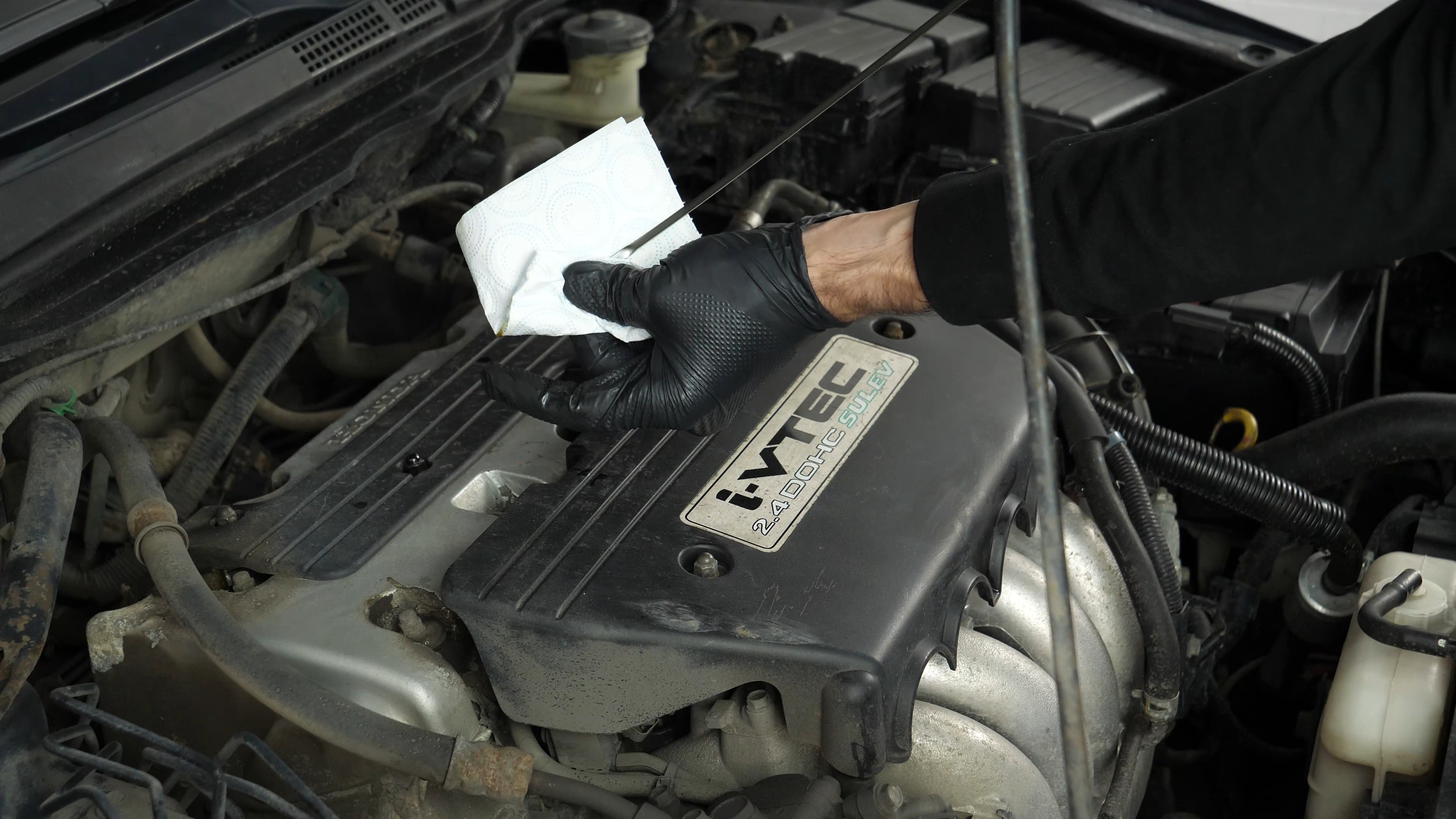 Check the oil level