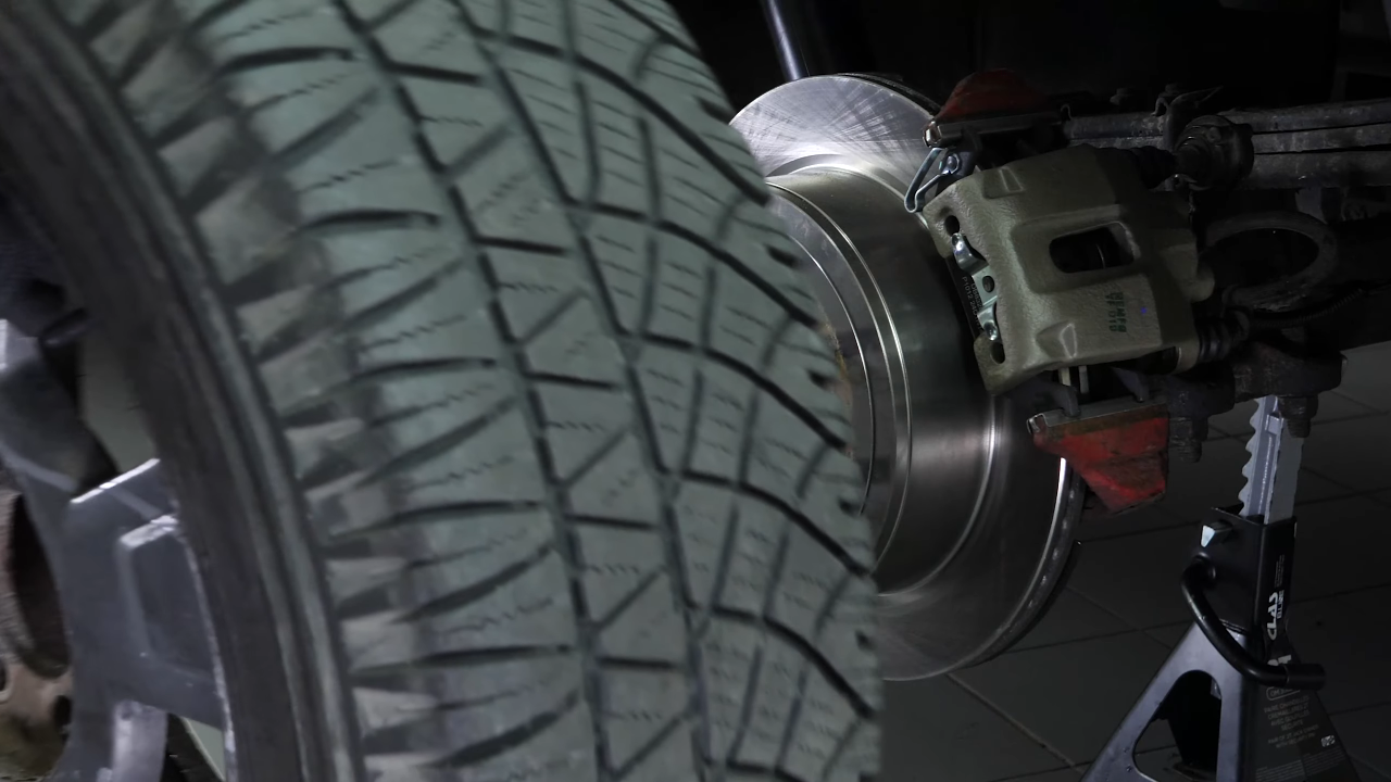 Lift the vehicle