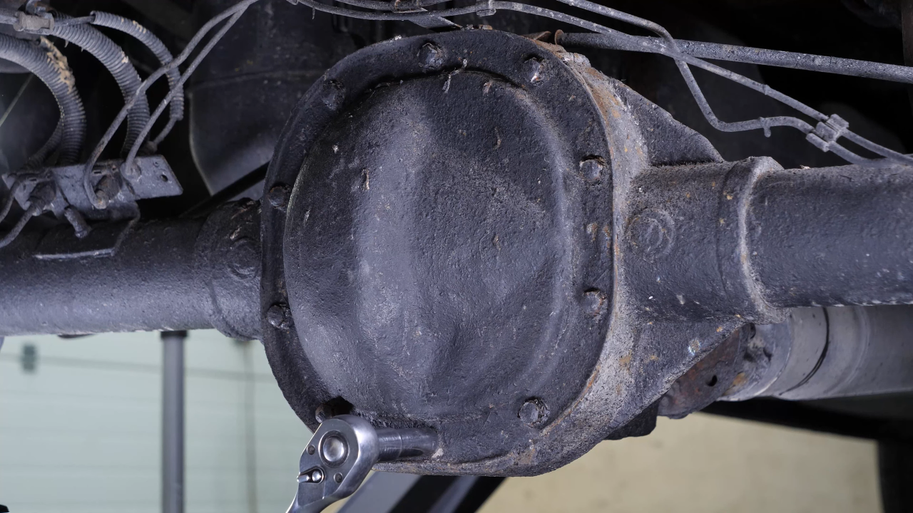 Bleed the differential fluid