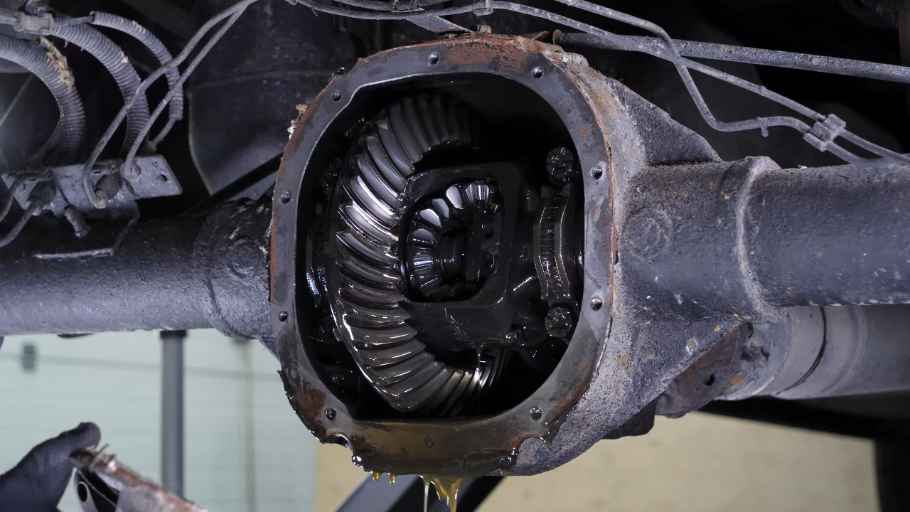 Bleed the differential fluid