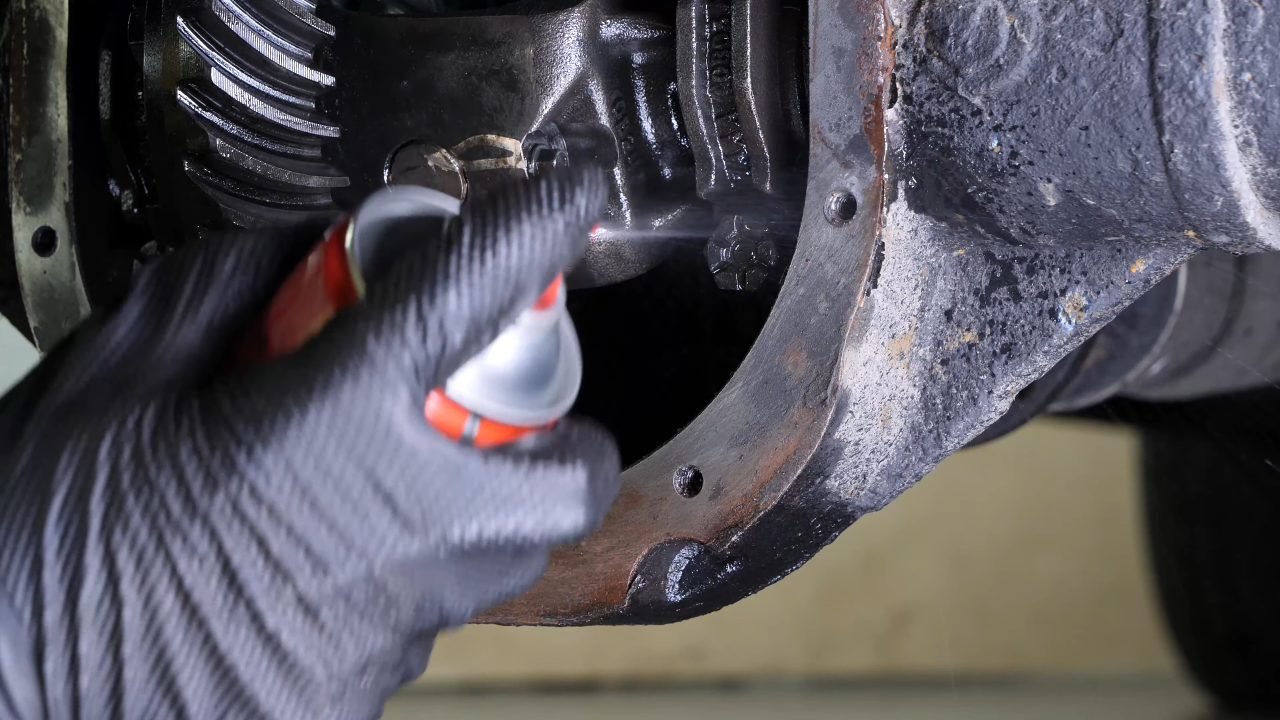 Clean the differential surface