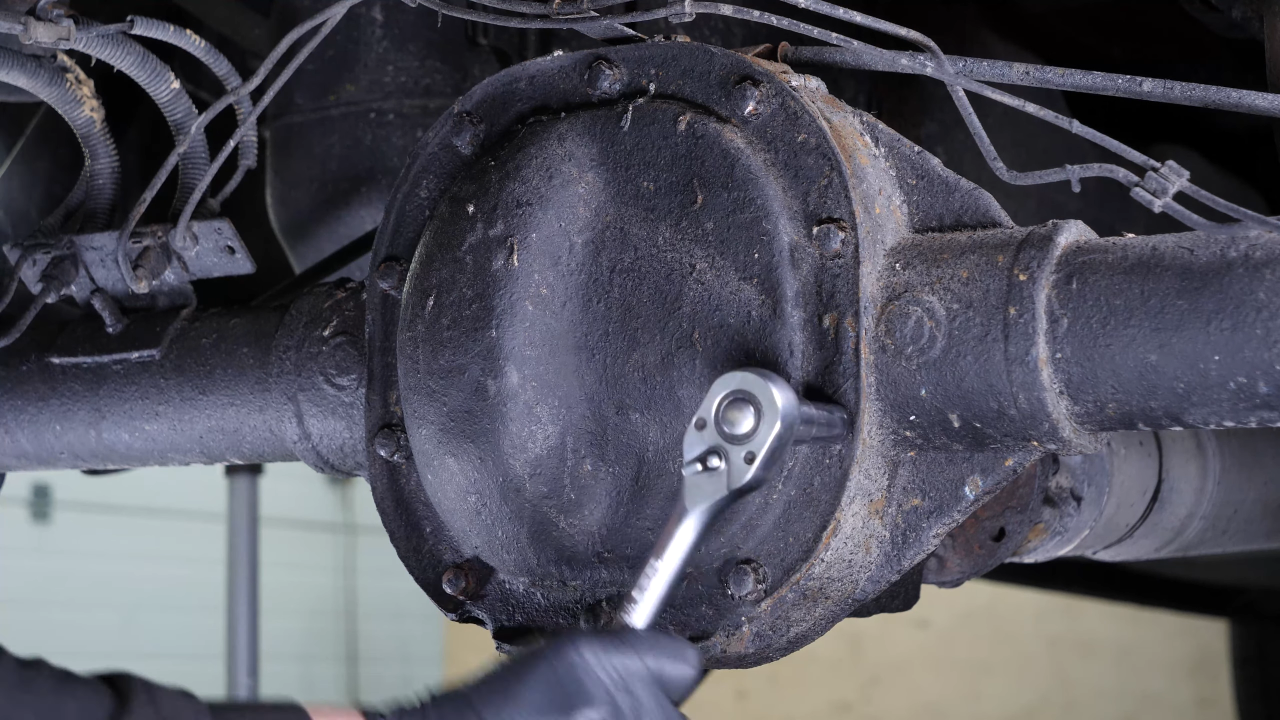 Bleed the differential fluid