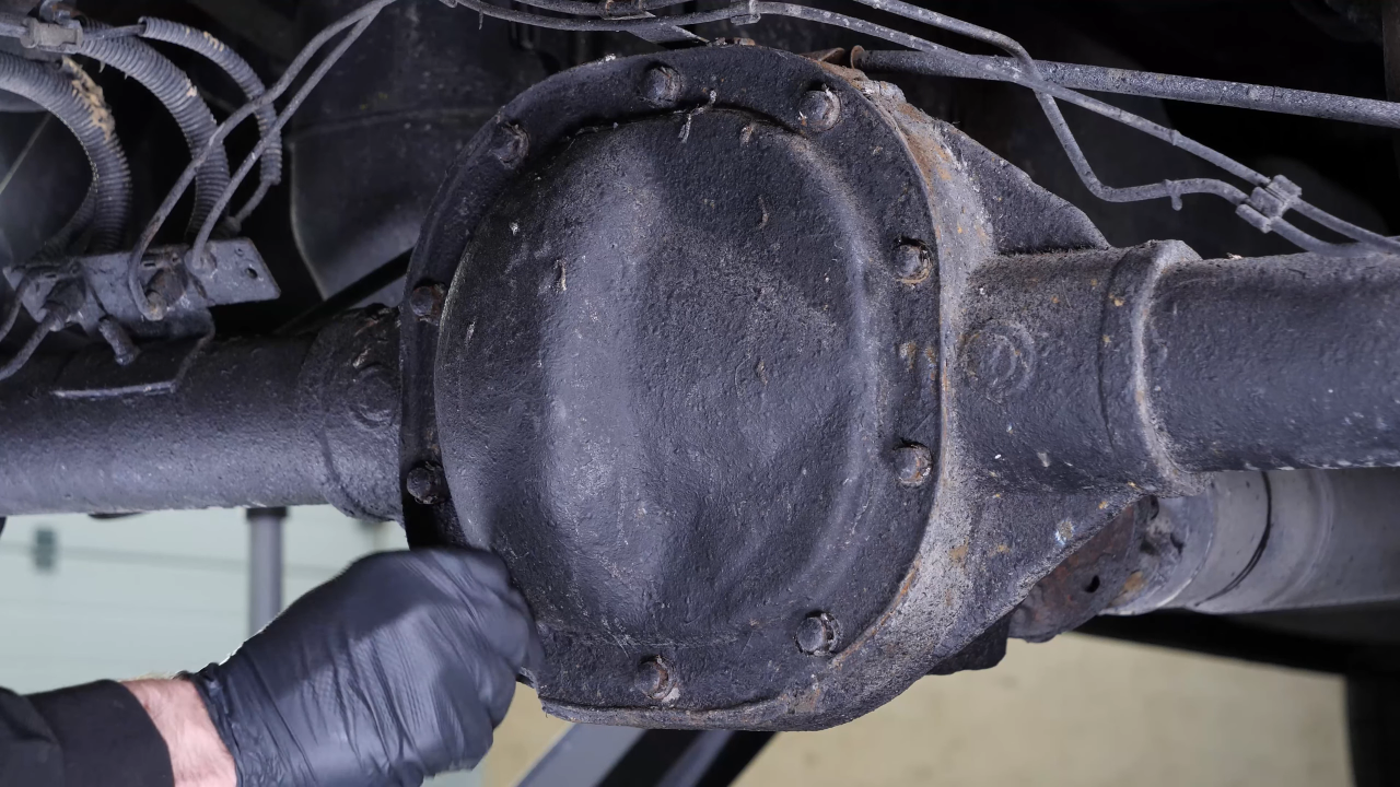 Bleed the differential fluid