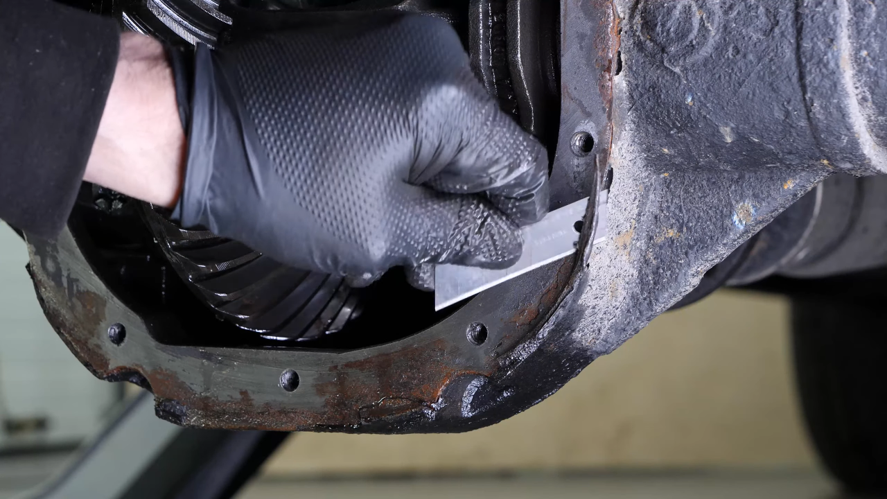 Clean the seal surface