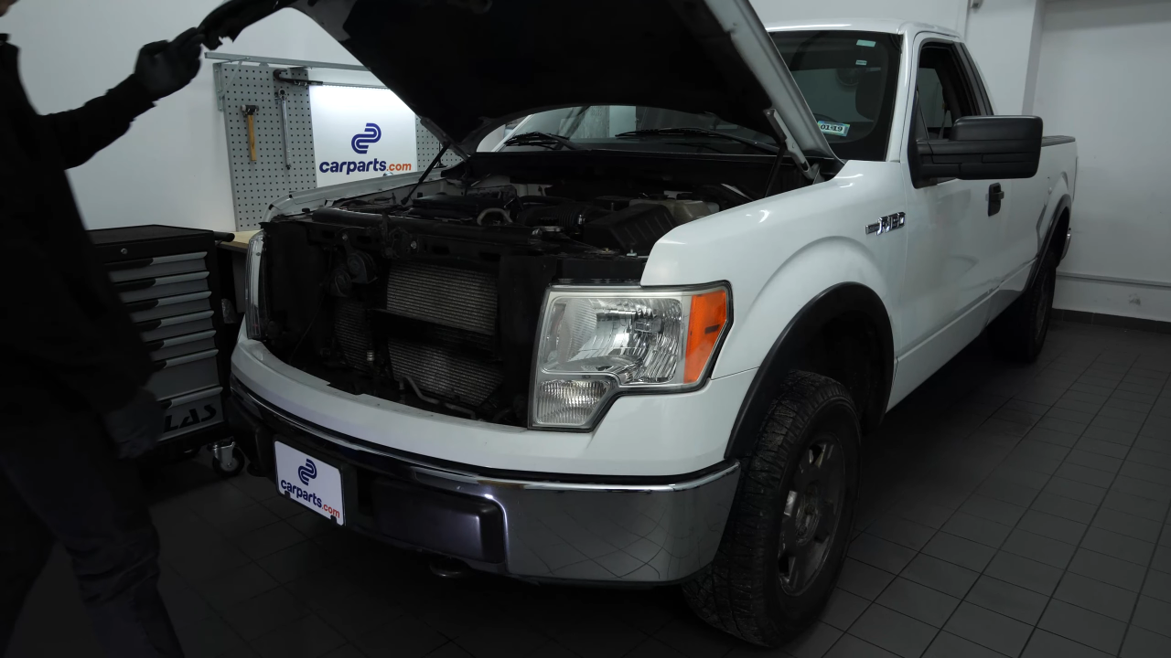 Open the brake fluid reservoir