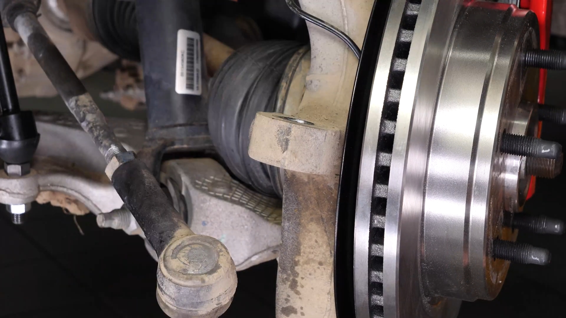 Remove the outer tie rod