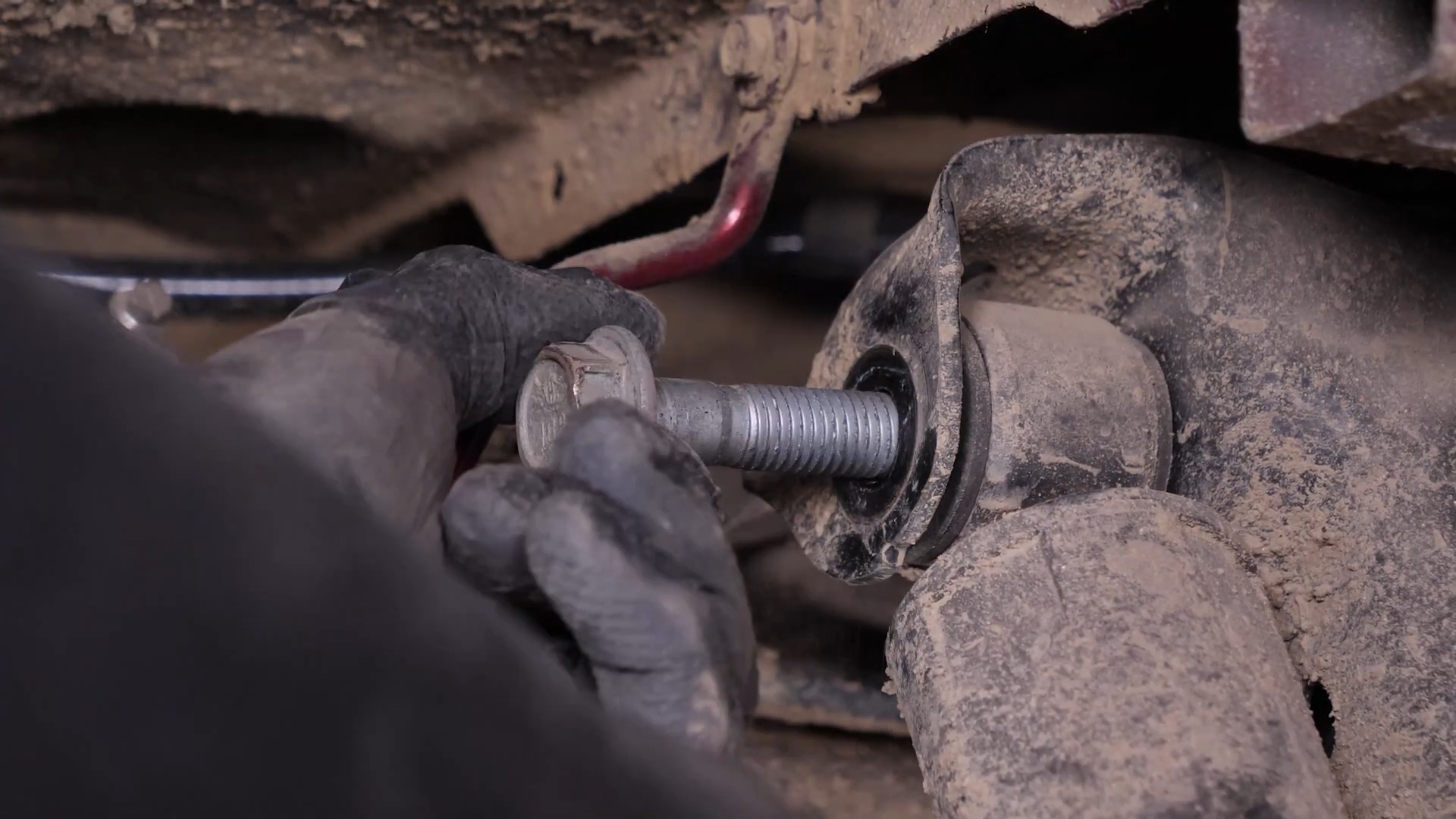 Unscrew the shock absorber heads