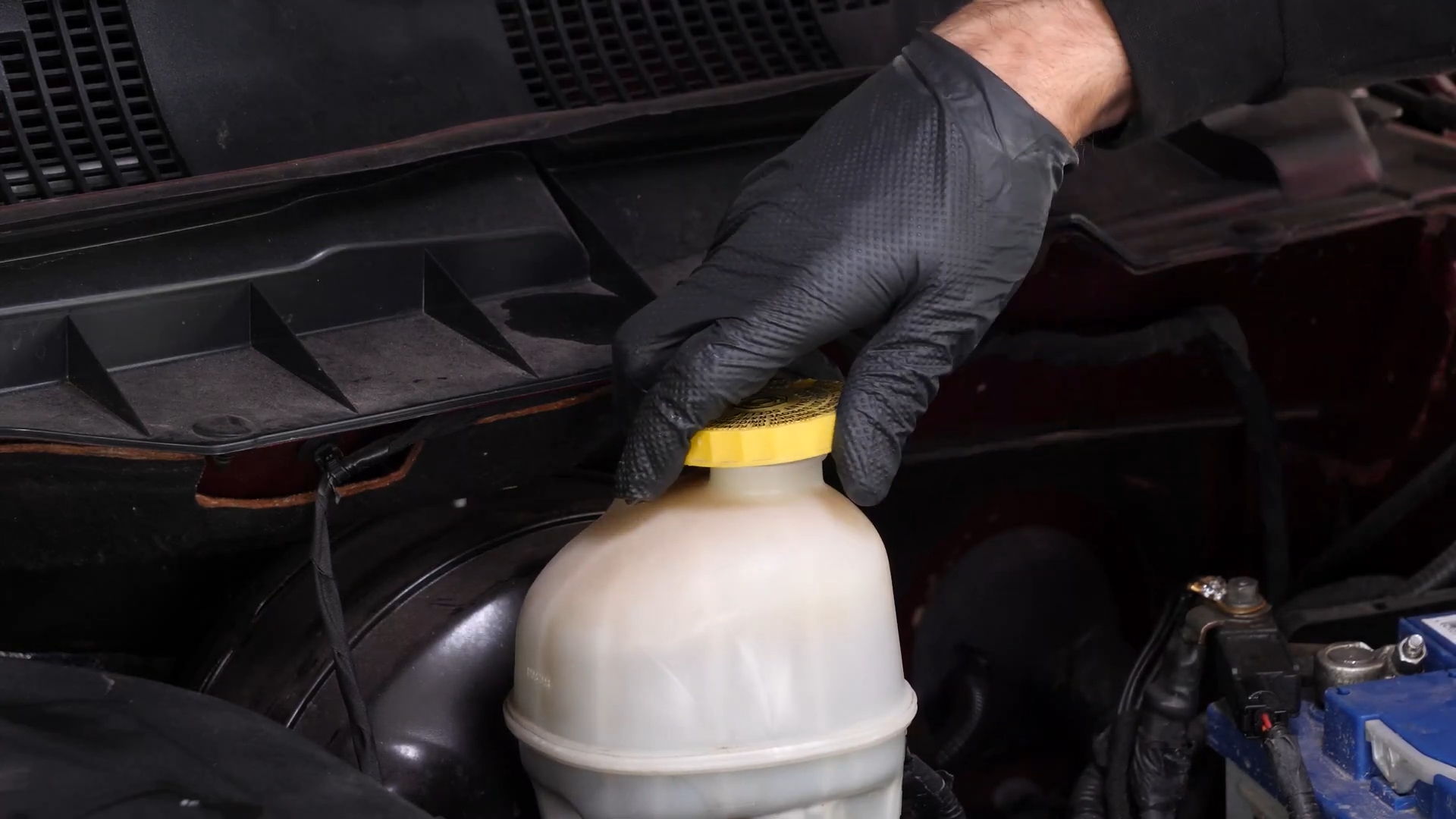 Lift the vehicle