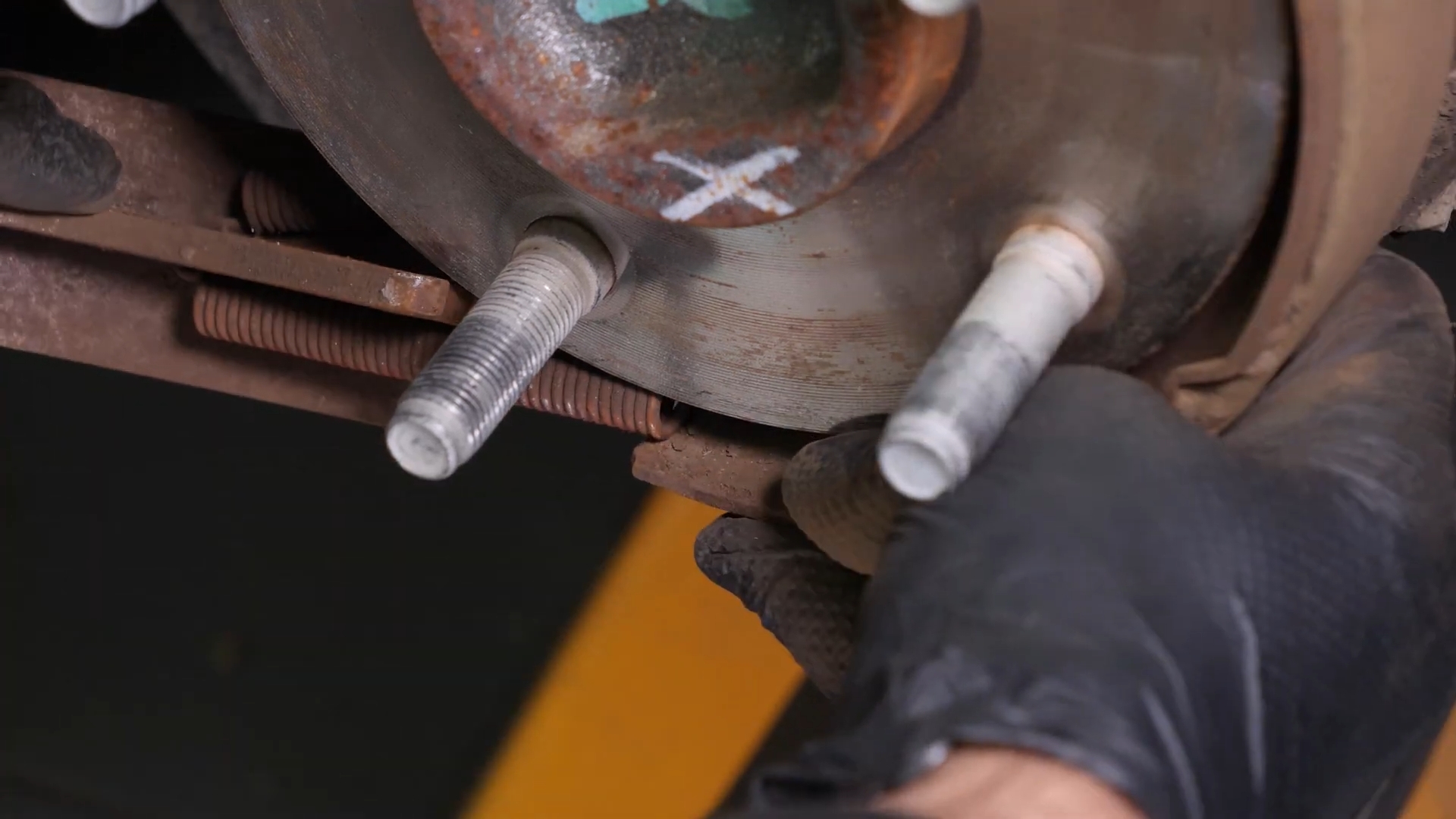 Remove the brake shoes