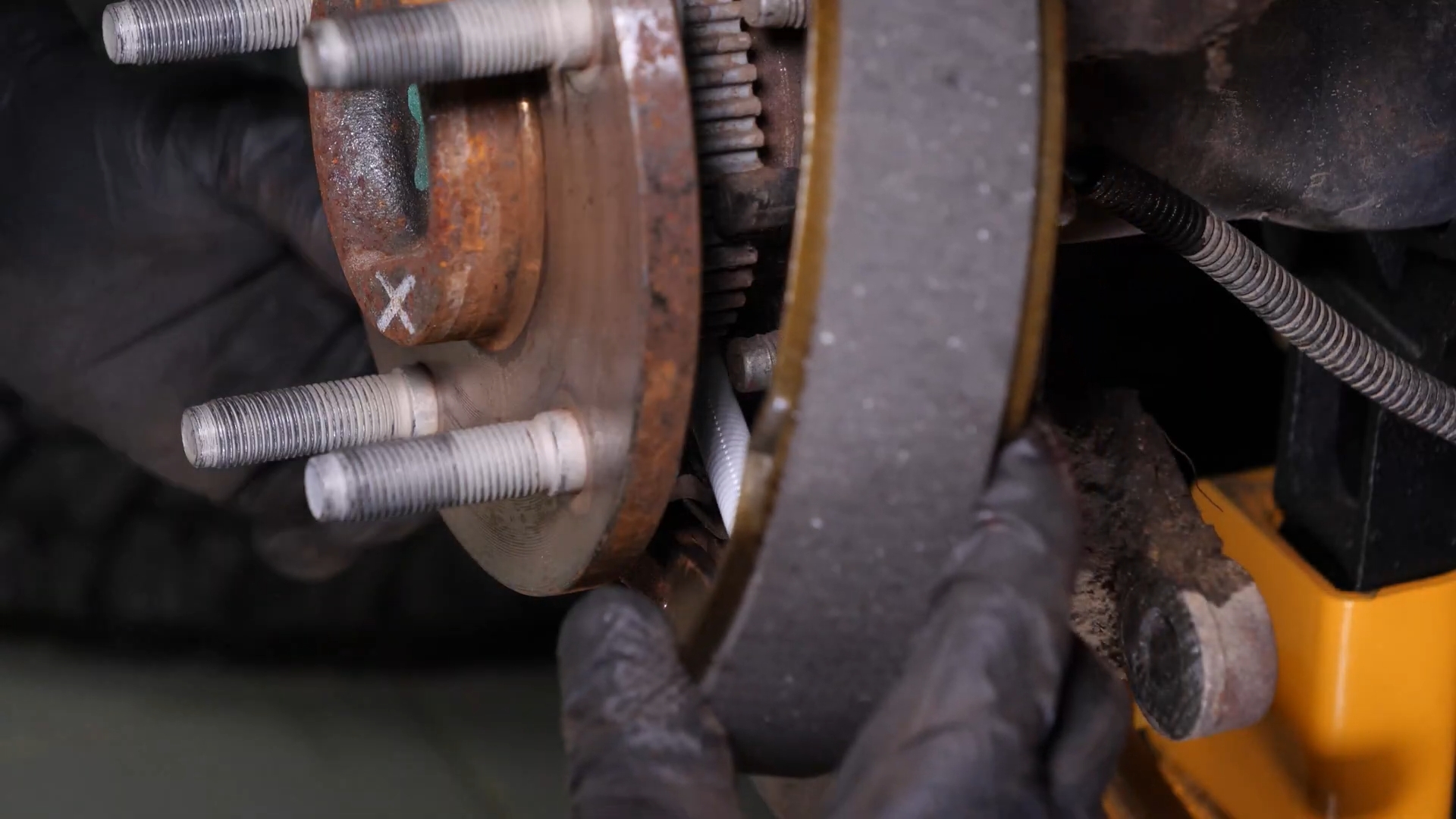 Install the new brake shoes