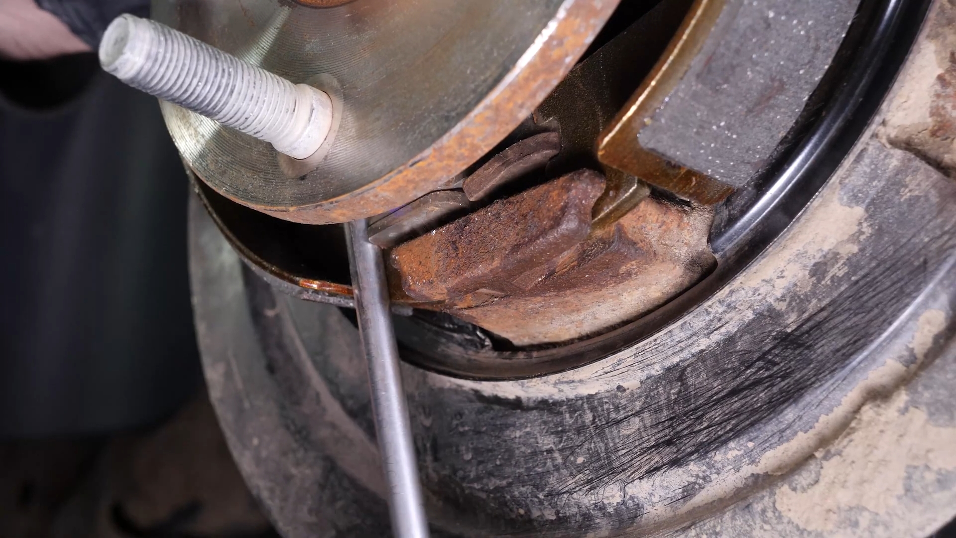 Install the new brake shoes