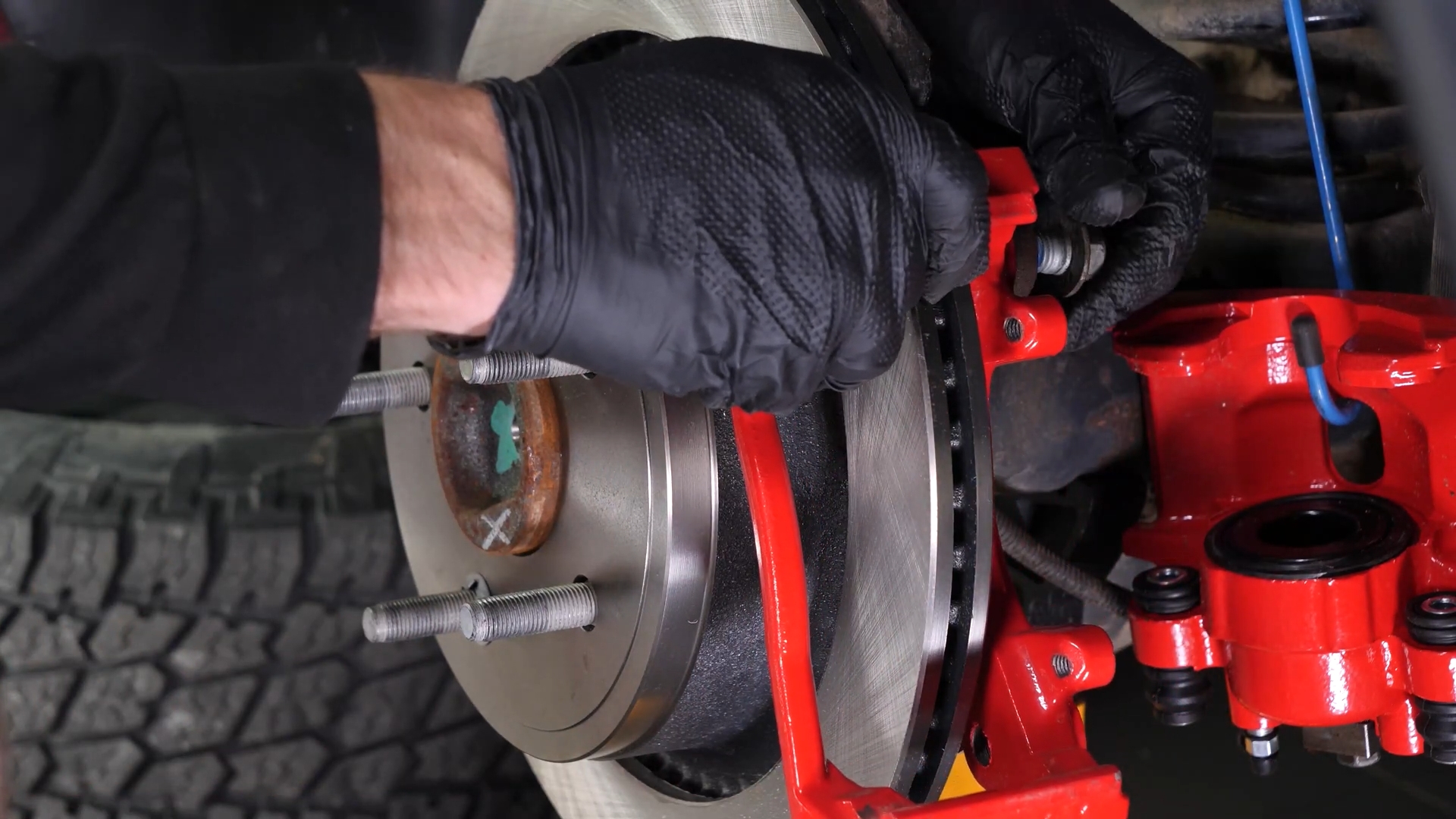 Put the brake system back