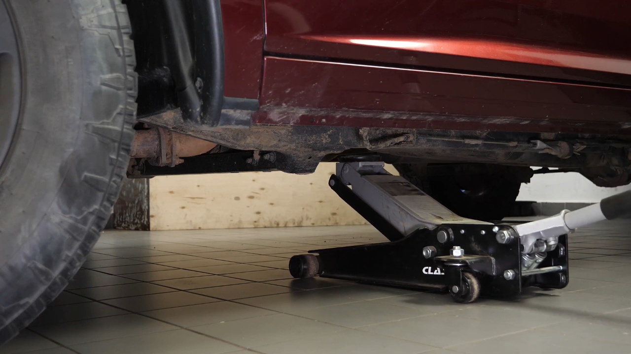 Lift the vehicle