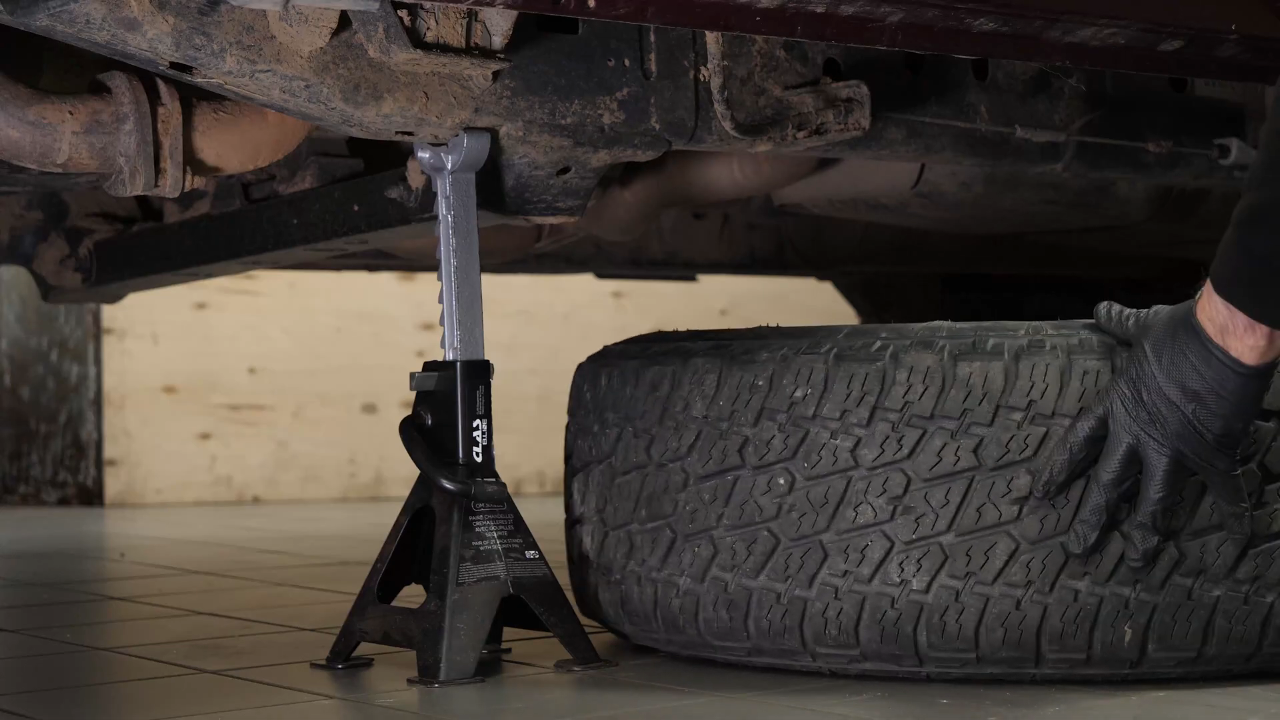 Lift the vehicle