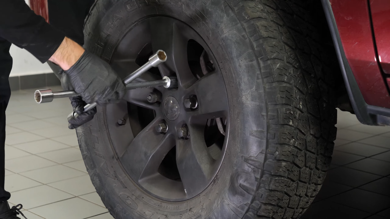 Lift the vehicle
