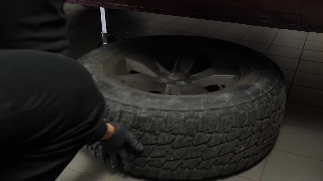 Lift the vehicle
