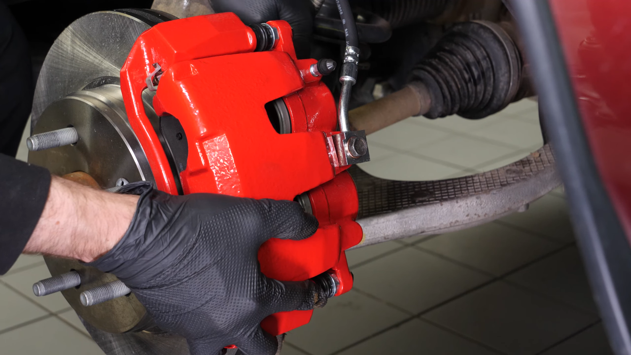 Remove the brake system