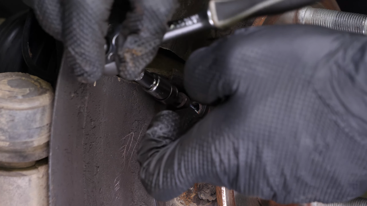 Remove the ABS sensor