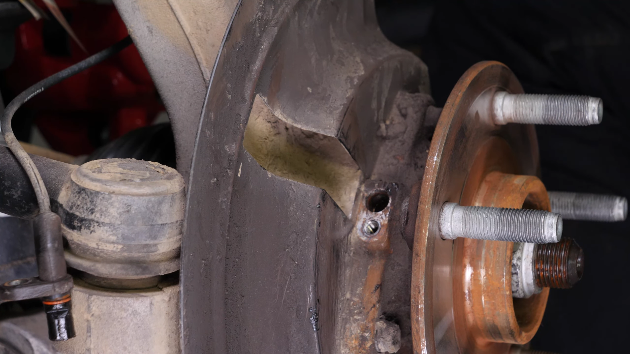 Remove the ABS sensor