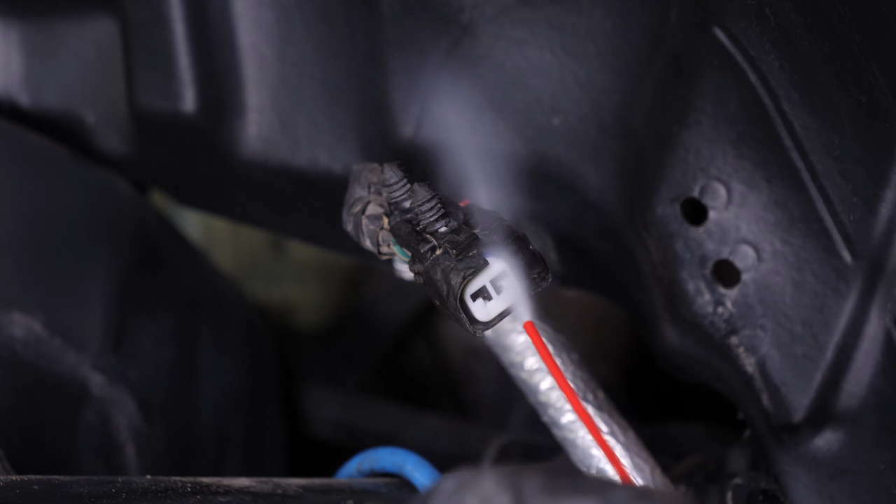 Remove the cable from its housings
