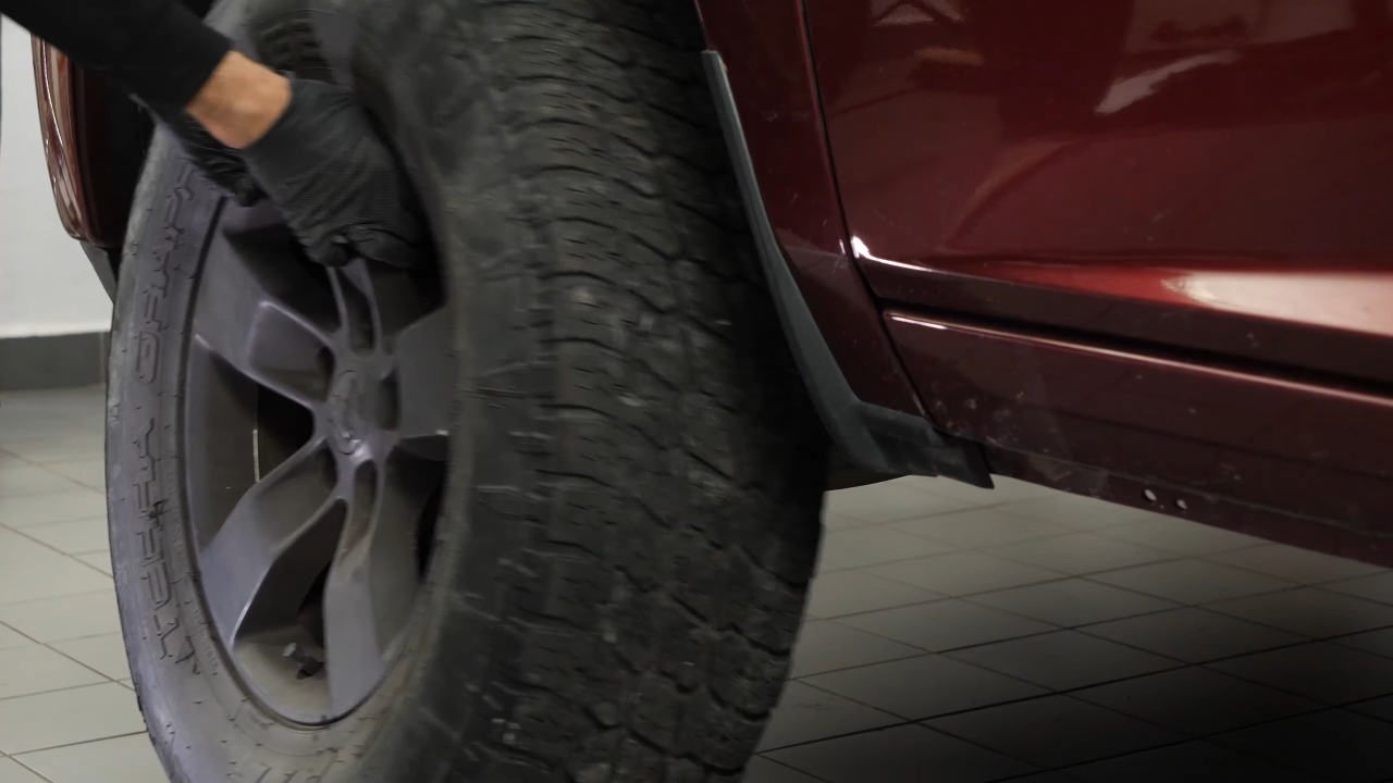Lift the vehicle