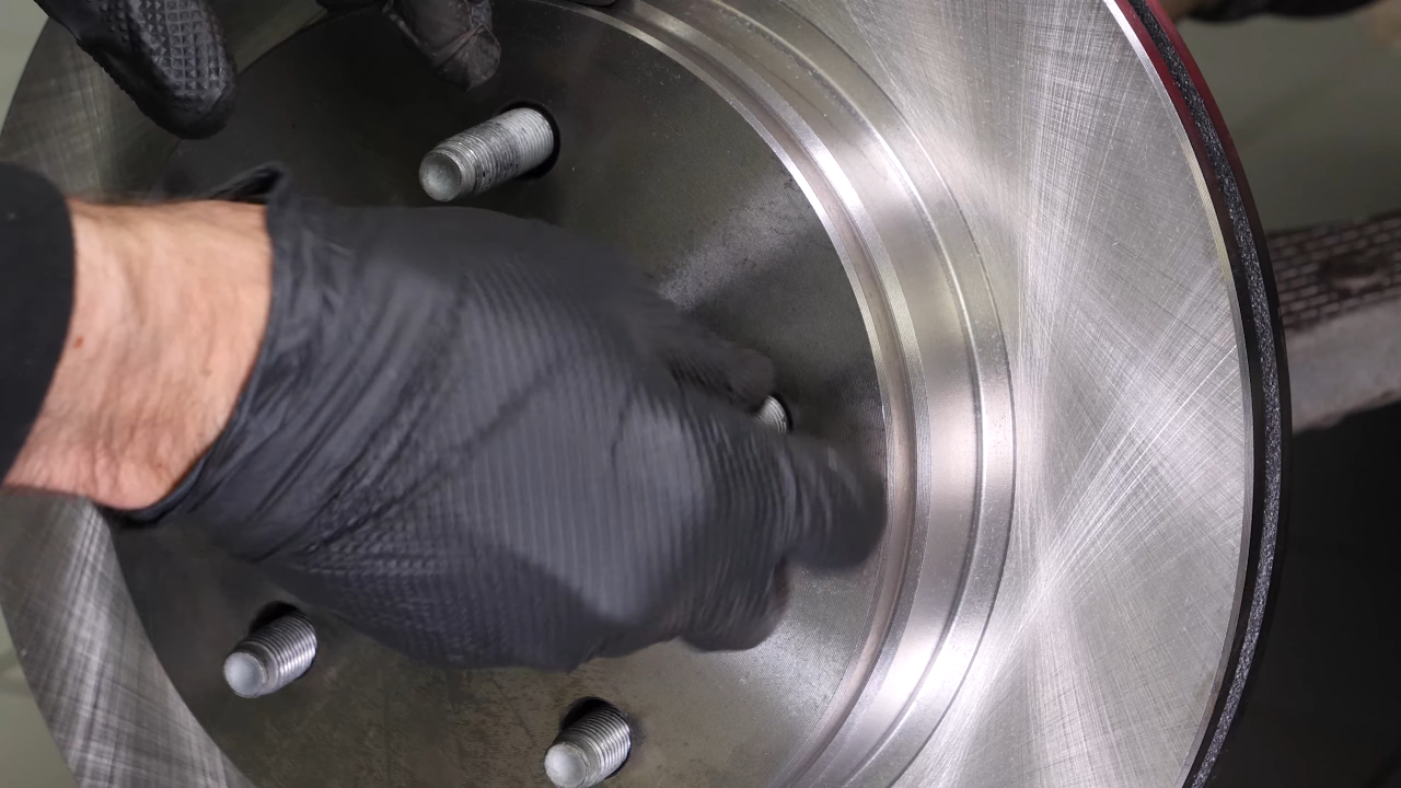 Remove the brake disc