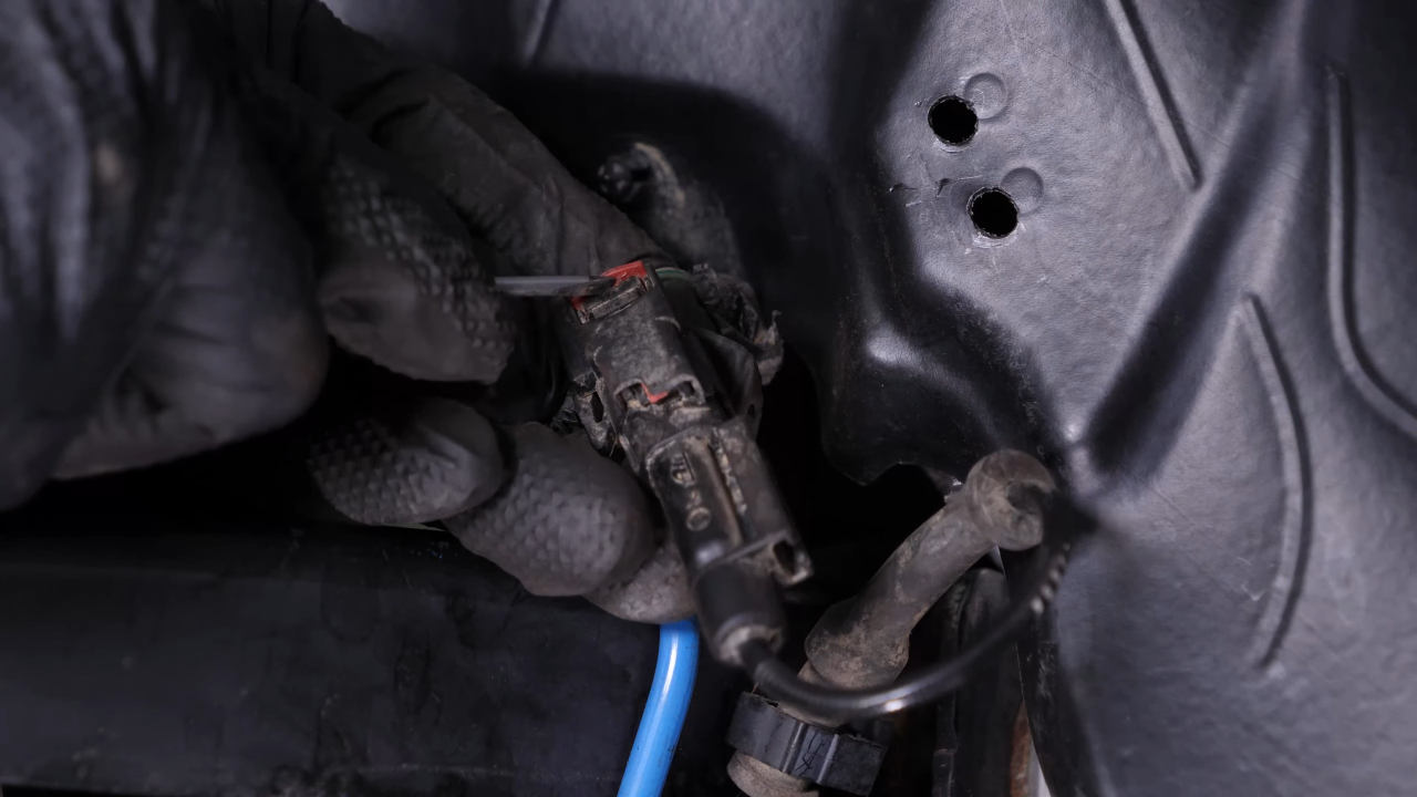 Remove the ABS sensor