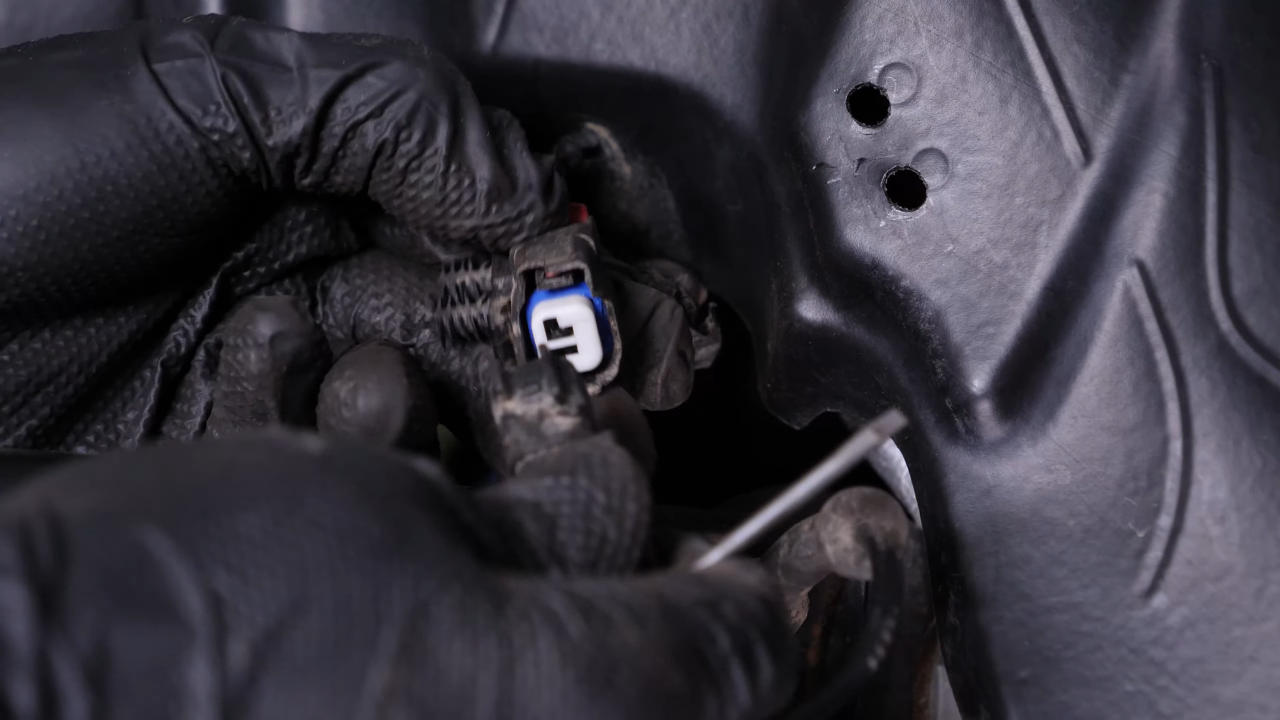 Remove the ABS sensor